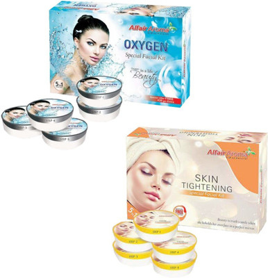 Alfair Aroma Oxygen Skin Tightening Facial Kit 900 g(Set of 2)