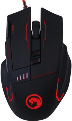 Marvo G909H Gaming Mouse Wired Optical Gaming Mouse(USB, Black)