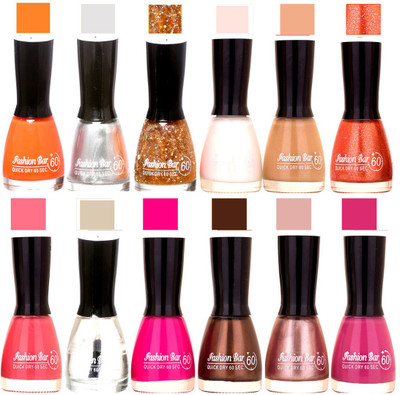 Fashion Bar Orange,Silver,Golden Jari,White,Nude,Glitter Orange,Pink,Transperent,Rani,Brown,Pearl Pink,Purple Nail polish Orange,Silver,Golden Jari,White,Nude,Glitter Orange,Pink,Transperent,Rani,Brown,Pearl Pink,Purple(Pack of 12)
Fashion Bar Orange,Silver,Golden Jari,White,Nude,Glitter Orange,Pink,Transperent,Rani,Brown,Pearl Pink,Purple Nail polish Orange,Silver,Golden Jari,White,Nude,Glitter Orange,Pink,Transperent,Rani,Brown,Pearl Pink,Purple(Pack of 12)