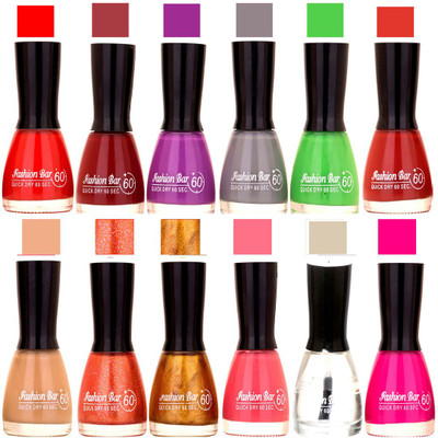 Fashion Bar Candy different Disco Shades Nail polish combo 1280 Multicolor(Pack of 12)
Fashion Bar Candy different Disco Shades Nail polish combo 1280 Multicolor(Pack of 12)