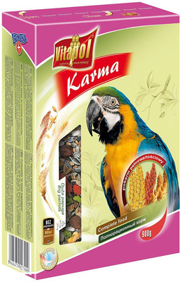 Pawsitively Vitapol Karma Best Quality Complete Food For Big Parrots By Pawsitively Pet Care - 900 gm Vegetable 900 g Dry Bird Food
Pawsitively Vitapol Karma Best Quality Complete Food For Big Parrots By Pawsitively Pet Care - 900 gm Vegetable 900 g Dry Bird Food