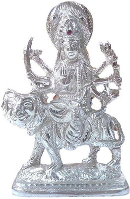 Aarna Craft DURGA Statue Idol for Pooja and Gift purpose | Detailed and crafted | God Statue Sculpture Indian Decor Hindu Religion gift Decorative Showpiece - 17 cm(Steel, White)
Aarna Craft DURGA Statue Idol for Pooja and Gift purpose | Detailed and crafted | God Statue Sculpture Indian Decor Hindu Religion gift Decorative Showpiece - 17 cm(Steel, White)