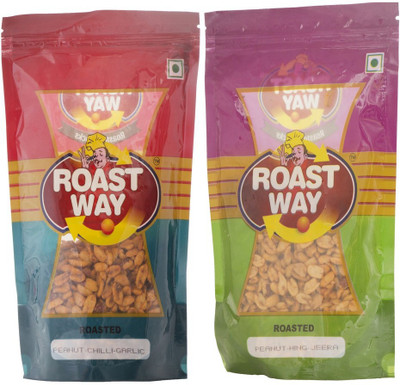 Roast Way Peanut Chilli Garlic & Peanut Hing Jeera Roasted Namkeen(400 g, Pack of 2)
Roast Way Peanut Chilli Garlic & Peanut Hing Jeera Roasted Namkeen(400 g, Pack of 2)