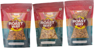 Roast Way Navratan Mix & Oats N Alsi Mix & Peanut Chilli Garlic Roasted Namkeen(600 g, Pack of 3)
Roast Way Navratan Mix & Oats N Alsi Mix & Peanut Chilli Garlic Roasted Namkeen(600 g, Pack of 3)