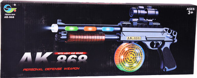 Toys Factory Toys Ak-868 Toy Gun With Flashing Infrared Led Lights & Gun Sounds(Multicolor)
Toys Factory Toys Ak-868 Toy Gun With Flashing Infrared Led Lights & Gun Sounds(Multicolor)