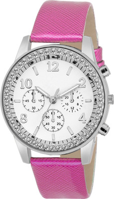 SOOMS Stylist Diamond STUDDED Analogue pink Colour girls & ladies Watch - For Women
SOOMS Stylist Diamond STUDDED Analogue pink Colour girls & ladies Watch - For Women