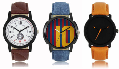SRK ENTERPRISE Stylish Look low Price Men Watch Combo With Designer Dial Lorem 010_011_020 Watch - For Men
SRK ENTERPRISE Stylish Look low Price Men Watch Combo With Designer Dial Lorem 010_011_020 Watch - For Men