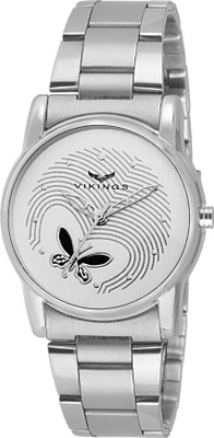 VIKINGS VIKINGS-LADIES-010-SILVER-CHAIN-SINGLE BUTTERFLY SILVER SINGLE BUTTERFLY Watch - For Girls
VIKINGS VIKINGS-LADIES-010-SILVER-CHAIN-SINGLE BUTTERFLY SILVER SINGLE BUTTERFLY Watch - For Girls