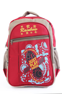 RR RAINBOW JUST PLAY 19 L Backpack(Red, Brown), Brown;red 
RR RAINBOW JUST PLAY 19 L Backpack(Red, Brown), Brown;red