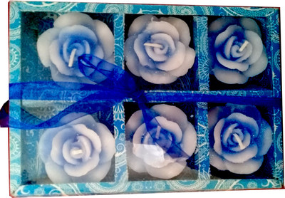 sellersindiya NATURAL FLOATING ROSES CANDLES (SET OF 6) Candle(Blue, White, Pack of 6)
sellersindiya NATURAL FLOATING ROSES CANDLES (SET OF 6) Candle(Blue, White, Pack of 6)