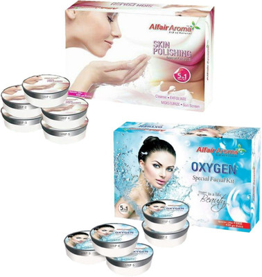 Alfair Aroma Skin Polishing Oxygen Facial Kit 900 g(Set of 2)