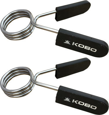 Kobo ProLifting 50 mm Olympic Barbell Rod Collars for Pro Cross fitness Training, Set of 2 (IMPORTED) Hand Grip/Fitness Grip(Silver)
Kobo ProLifting 50 mm Olympic Barbell Rod Collars for Pro Cross fitness Training, Set of 2 (IMPORTED) Hand Grip/Fitness Grip(Silver)