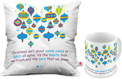 Indigifts Cushion, Mug Gift Set