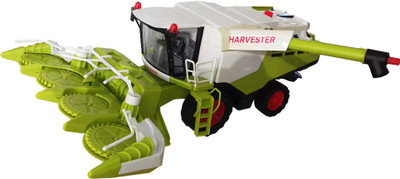 kidoz kingdom FARM WORLD TRACTOR - HARVESTER(Green)