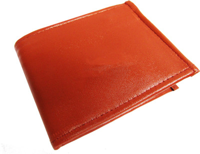 Poland Men Tan Artificial Leather Wallet(7 Card Slots)