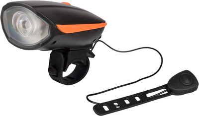 Dark Horse Bicycle USB Rechargeable 3 Mode LED Light and Horn (2 in 1) Orange LED Front Light(Orange)
Dark Horse Bicycle USB Rechargeable 3 Mode LED Light and Horn (2 in 1) Orange LED Front Light(Orange)