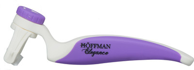 Hoffman Silicone Soft Touch Handle with Rotating Blade, Vegetable & Fruit Y Shaped Peeler(Purple)
Hoffman Silicone Soft Touch Handle with Rotating Blade, Vegetable & Fruit Y Shaped Peeler(Purple)