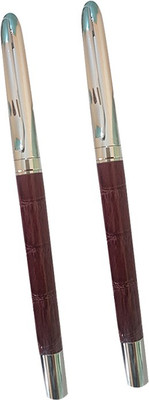 NextWhat Pack of 2 Leather Ball Pen(Pack of 2)