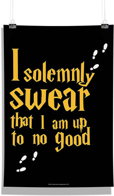 Harry Potter - Solemnly Swear Yellow Wall Poster Photographic Paper(18 inch X 12 inch, Rolled)
Harry Potter - Solemnly Swear Yellow Wall Poster Photographic Paper(18 inch X 12 inch, Rolled)