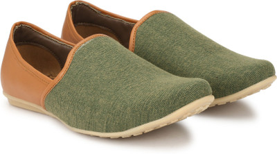 Shoes Bank Loafers For Men(Green