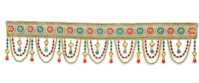 Swadesi Stuff Handmade Door Hanging Bandhanwar Toran(Multicolor Crystle, Golden Beads, Embroidered Patti)
Swadesi Stuff Handmade Door Hanging Bandhanwar Toran(Multicolor Crystle, Golden Beads, Embroidered Patti)