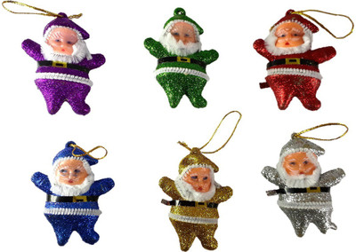 DUS10 DUS-Christmas Tree Glittering Small Santa Claus-10 Hanging Ornaments Pack of 6
DUS10 DUS-Christmas Tree Glittering Small Santa Claus-10 Hanging Ornaments Pack of 6