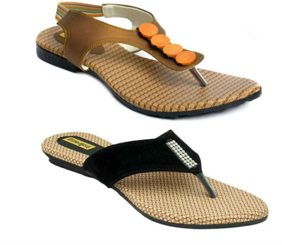 Indirang Women Multicolor Flats