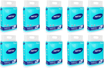 Romsons MATTEY UNDERPADS ( SHEETS FOR LAYING ON BED ) SIZE 60 X 90 CM, SET OF 10 PACKS. - L(100 Pieces)
Romsons MATTEY UNDERPADS ( SHEETS FOR LAYING ON BED ) SIZE 60 X 90 CM, SET OF 10 PACKS. - L(100 Pieces)