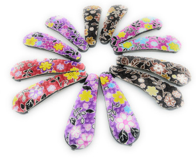 Khubsurat Tic-Tac Hair Clips for Girls & Women. Set of 6 Pairs Different Colors, Floral Print Tic Tac Clip(Multicolor)
Khubsurat Tic-Tac Hair Clips for Girls & Women. Set of 6 Pairs Different Colors, Floral Print Tic Tac Clip(Multicolor)