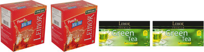 Lemor Pack of Peach 2 Ice Tea (10 sachet) & 2 Pack of 25 Cardamom Tea Bags Box(70 Bags)
Lemor Pack of Peach 2 Ice Tea (10 sachet) & 2 Pack of 25 Cardamom Tea Bags Box(70 Bags)