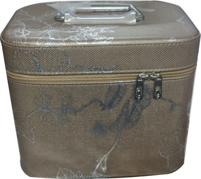 Cameleon Elegant Design Makeup and jewellery Vanity Box(Silver)