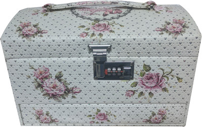 Cameleon Desire with lock Makeup and Jewellery Vanity Box(Multicolor)