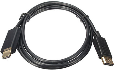 Microware HDTV Male to Display Port Male HDMI Cable HDMI Cable(Compatible with HDTV, Blu-ray, Set Top Box, Black)
Microware HDTV Male to Display Port Male HDMI Cable HDMI Cable(Compatible with HDTV, Blu-ray, Set Top Box, Black)