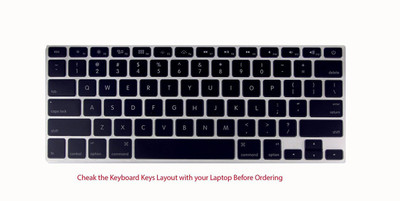 Saco Silicone Chiclet Protector Cover Fit for Apple MacBook Pro MF841HN/A Laptop Keyboard Skin(Black, Transparent)
Saco Silicone Chiclet Protector Cover Fit for Apple MacBook Pro MF841HN/A Laptop Keyboard Skin(Black, Transparent)