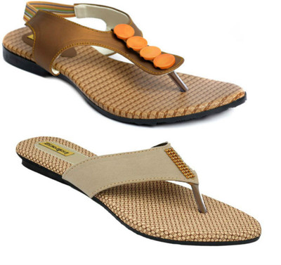Indirang Women Multicolor Flats