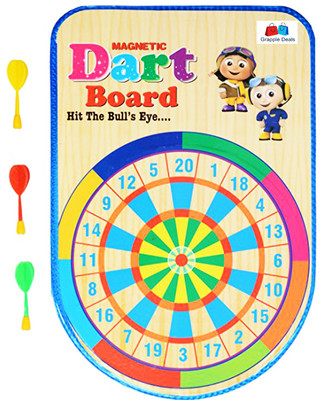 GRAPPLE DEALS Magnetic Dart Board Game - Hand And Eye Coordination Game For kids. Board Game
GRAPPLE DEALS Magnetic Dart Board Game - Hand And Eye Coordination Game For kids. Board Game