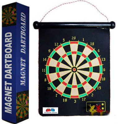 GRAPPLE DEALS Roll-up Magnetic Dart Board Game - Hand And Eye Coordination Game For kids. Board Game
GRAPPLE DEALS Roll-up Magnetic Dart Board Game - Hand And Eye Coordination Game For kids. Board Game