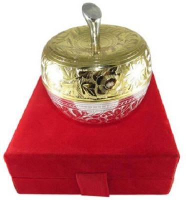 GoldGiftIdeas Gold-Silver Plated Apple Cut Plate Bowl Serving Set(Pack of 1)
GoldGiftIdeas Gold-Silver Plated Apple Cut Plate Bowl Serving Set(Pack of 1)