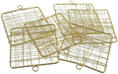 GOELX Metal Square Designer Base for Art Craft Work, Connector in Decorative Art, Craft Hanging, Etc.
GOELX Metal Square Designer Base for Art Craft Work, Connector in Decorative Art, Craft Hanging, Etc.