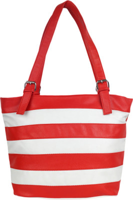 AMJ Shoulder Bag(Red, White)