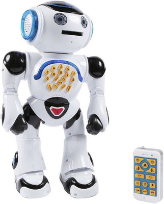 Variety Gift Centre Remote Control Walking Talking Toy Robot, Dances, Sings, Reads Stories, Math Quiz, Shooting Discs, and Voice Mimicking.(Multicolor)
Variety Gift Centre Remote Control Walking Talking Toy Robot, Dances, Sings, Reads Stories, Math Quiz, Shooting Discs, and Voice Mimicking.(Multicolor)