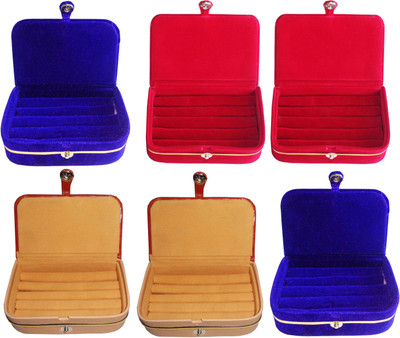 Funkroo combo deal 2pc red ring 2pc brown ring & 2pc blue ring vanity box Makeup Vanity Box(Multicolor)
Funkroo combo deal 2pc red ring 2pc brown ring & 2pc blue ring vanity box Makeup Vanity Box(Multicolor)