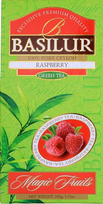 Basilur Tea Basilur-100g-Rapberry Raspberry Green Tea(100 g, Box)