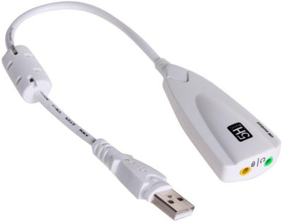 LipiWorld TV-out Cable Sound Card 5hv2 Usb 7.1 With Channel Sound Adapter Equalizer Usb 2.0(White, For Computer)
LipiWorld TV-out Cable Sound Card 5hv2 Usb 7.1 With Channel Sound Adapter Equalizer Usb 2.0(White, For Computer)