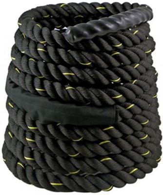 Ipop Retail BATTLE ROPE POLYDAC EXERCISE CROSS FIT GYM POWER TRAINING ROPE (38 mm Thick / 30 Feet(9 Mtr ) Battle Rope(Length: 30 ft, Weight: 7 kg, Thickness: 1.5 inch)
Ipop Retail BATTLE ROPE POLYDAC EXERCISE CROSS FIT GYM POWER TRAINING ROPE (38 mm Thick / 30 Feet(9 Mtr ) Battle Rope(Length: 30 ft, Weight: 7 kg, Thickness: 1.5 inch)