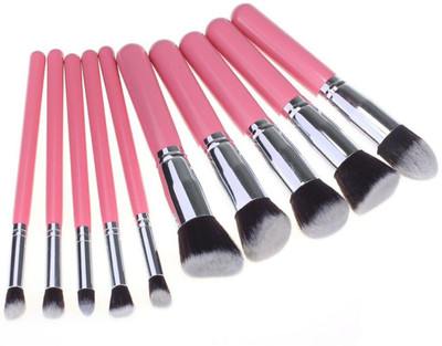 Good Connection 10 pcs Premium Synthetic Makeup Brush Set Cosmetics Foundation Blending Blush Eyeliner Face Powder Brush Kit(Pack of 10)
Good Connection 10 pcs Premium Synthetic Makeup Brush Set Cosmetics Foundation Blending Blush Eyeliner Face Powder Brush Kit(Pack of 10)