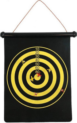 Bruzone Magnetic Bullseye Game 15 Inch B04 Soft Tip Dart(Black, Pack of1)