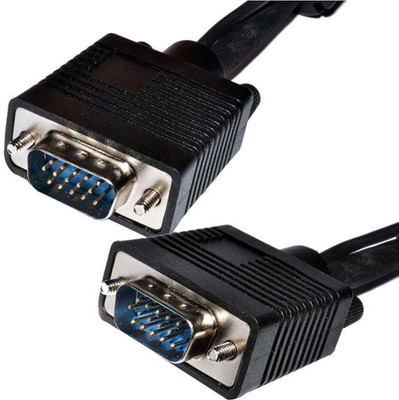 PTron 15 pin VGA Male To Male Cable VGA Cable(Computer, Projector, Monitor, Black)
PTron 15 pin VGA Male To Male Cable VGA Cable(Computer, Projector, Monitor, Black)