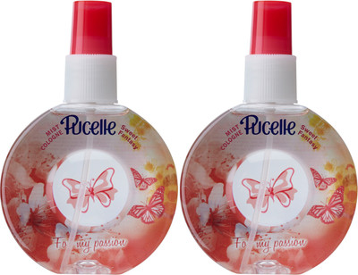 Pucelle Mist Cologne Sweet Fantasy Pack of2 Body Mist - For Women(300 ml, Pack of 2)
Pucelle Mist Cologne Sweet Fantasy Pack of2 Body Mist - For Women(300 ml, Pack of 2)