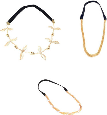 FashBlush Golden Black Grecian Girls Casual Party Combo Stretchy Head Bands (Set Of 3) Head Band(Gold, Black)
FashBlush Golden Black Grecian Girls Casual Party Combo Stretchy Head Bands (Set Of 3) Head Band(Gold, Black)